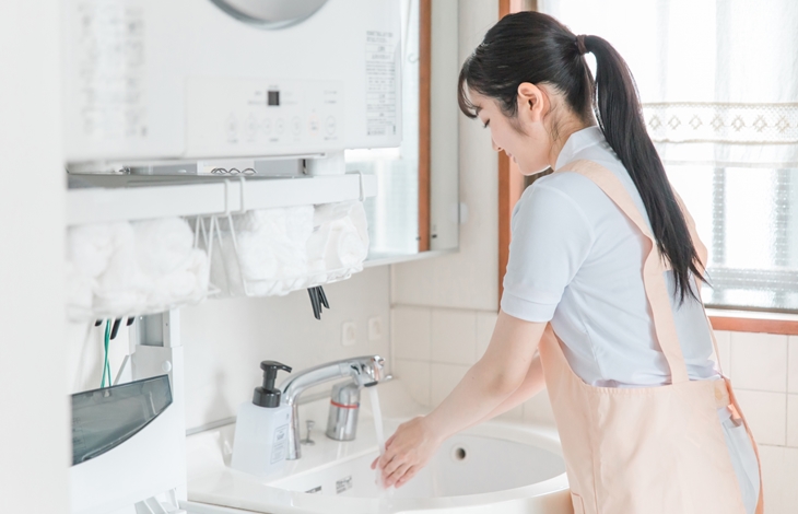 洗面所全体をまるごと考えリフォームを行う